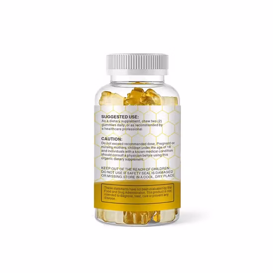 Factory Supply DHA Algal Oil Gummies Vision Health DHA Gummies Improve Memory Algal Oil Gummy