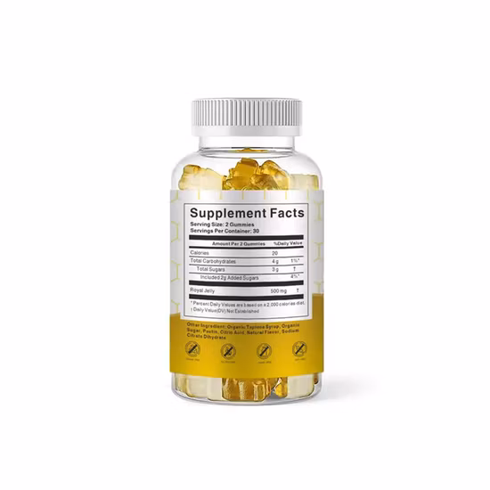 Factory Supply DHA Algal Oil Gummies Vision Health DHA Gummies Improve Memory Algal Oil Gummy