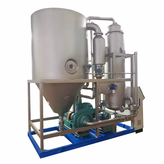 LPG 모델 원심 스피루리나 미세조류 분무 건조기 대용량